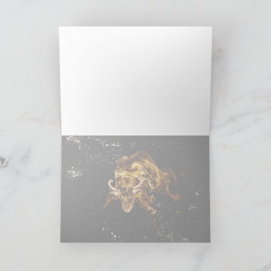 Stier - stier-Kaart Kaart (Binnen)