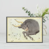 Stier Stier,  sterrenbeeld Urania's Mirror Kaart (Staand voorkant)