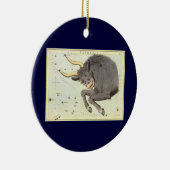 Stier Stier,  sterrenbeeld Urania's Mirror Keramisch Ornament (Rechts)