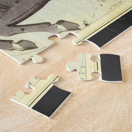 Stier Stier,  sterrenbeeld Urania's Mirror Legpuzzel (Zijkant)