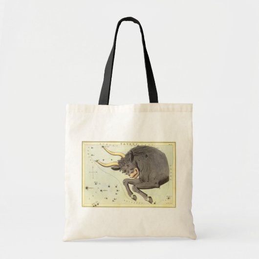 Stier Stier,  sterrenbeeld Urania's Mirror Tote Bag (Voorkant)