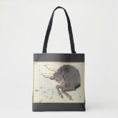 Stier Stier,  sterrenbeeld Urania's Mirror Tote Bag (Voorkant)