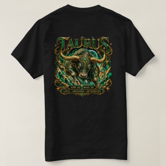 Stier T-shirt (Design achterkant)