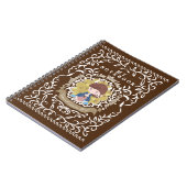 Stier teken. Notitieboek (Linkerzijde)