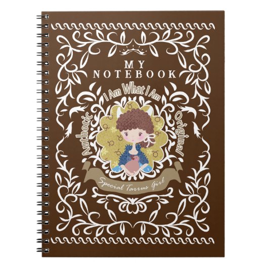 Stier teken. Notitieboek (Voorkant)