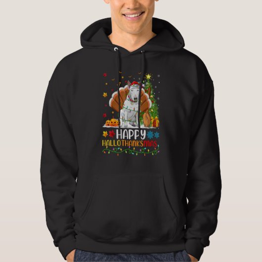 Stier Terriër Hond Stier Terriër Hellothanksma Hoodie (Voorkant)