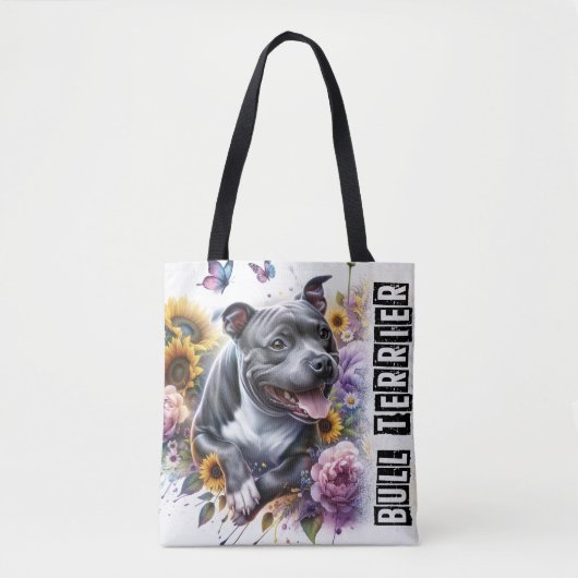 Stier Terriër Tote Bag (Voorkant)
