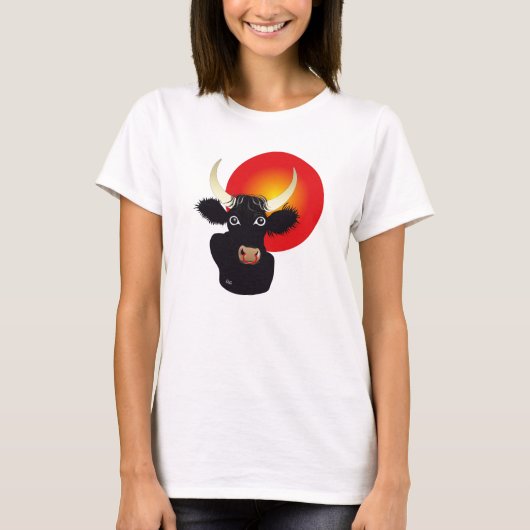 Stier - Tierkreiszeichen T-Shirt (Voorkant)