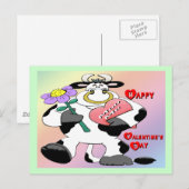 stier van valentijns feestdagenkaart (Voorkant / Achterkant)