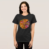 Stier voor de winst Tri-Blend shirt (Voorkant volledig)