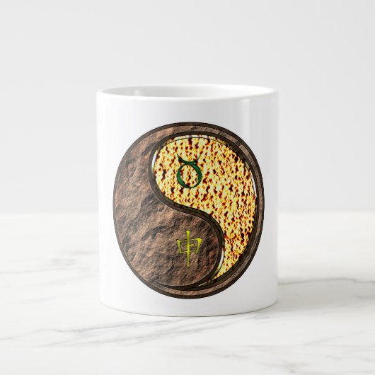 Stier & Vuur Aap Grote Koffiekop (Voorkant)