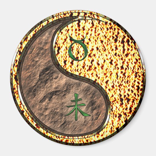 Stier & Vuur Geit Magneet (Voorkant)