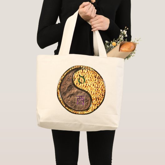 Stier & Vuur Haan Grote Tote Bag (Voorkant (product))