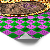 Stier & Vuur Haan Poster (Hoek)