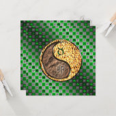 Stier & Vuur Konijn Kaart (Voorkant / Achterkant in situ)