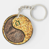 Stier & Vuur Konijn Sleutelhanger (Achterkant)