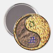 Stier & Vuur Os Magneet (Voorkant / Achterkant)