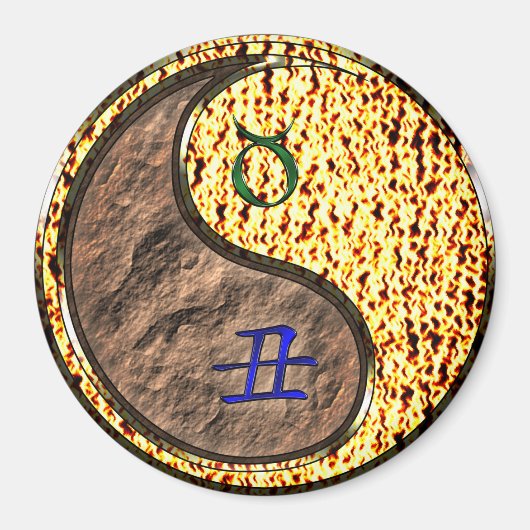 Stier & Vuur Os Magneet (Voorkant)