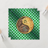 Stier & Vuur Slang Kaart (Voorkant / Achterkant in situ)