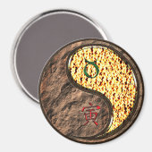 Stier & Vuur Tijger Magneet (Voorkant / Achterkant)