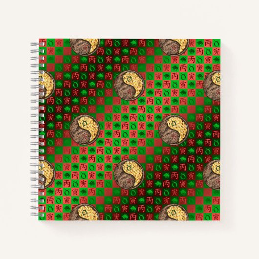 Stier & Vuur Tijger Notitieboek (Voorkant)
