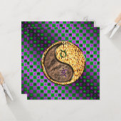 Stier & Vuur Varken Kaart (Voorkant / Achterkant in situ)