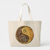 Stier & Vuurslang Grote Tote Bag (Achterkant)