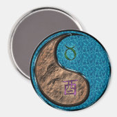 Stier & Water Haan Magneet (Voorkant / Achterkant)