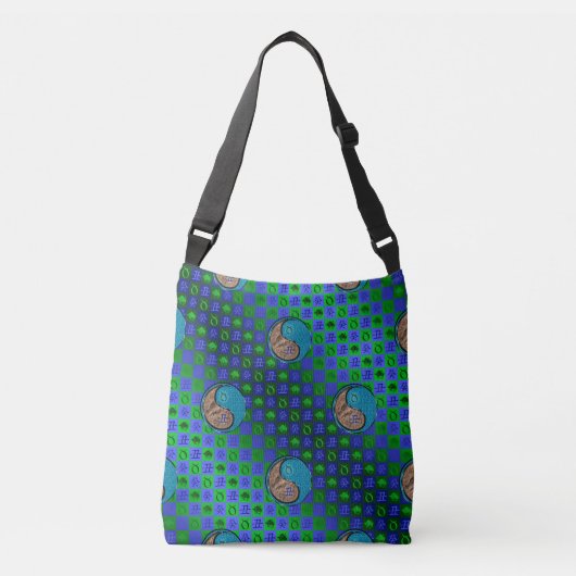 Stier & Water Os Crossbody Tas (Voorkant)