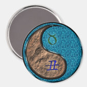 Stier & Water Os Magneet (Voorkant / Achterkant)