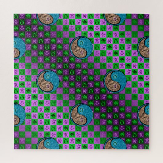 Stier & Water Varken Legpuzzel (Verticaal)