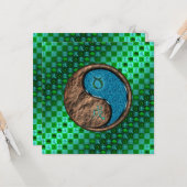 Stier & Waterhond Kaart (Voorkant / Achterkant in situ)