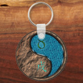 Stier & Waterhond Sleutelhanger (Achterkant)