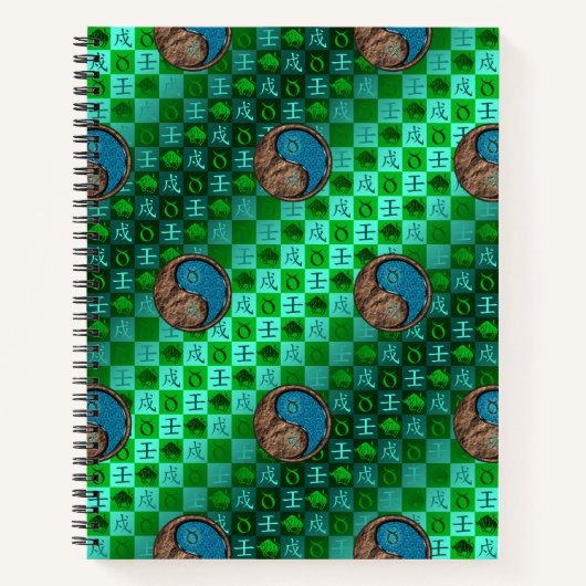 Stier & Waterhond Spiraal Notebook Notitieboek (Voorkant)