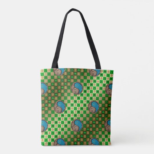 Stier & Waterrat Tote Bag (Achterkant)