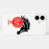 Stier x Jaar van het Paard 2026 Case-Mate iPhone Case (Achterkant (horizontaal))