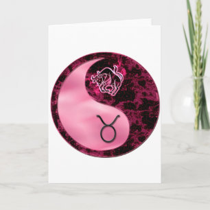 Stier Yin Yand Kaart