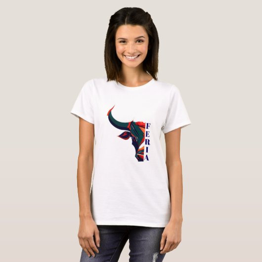 stier - zodiaal teken T-shirt (Voorkant volledig)