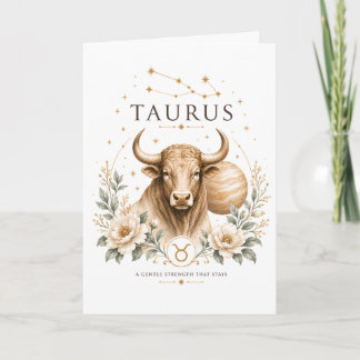 Stier Zodiac Astrologie Horoscoop Teken Kaart