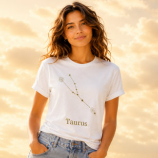 Stier Zodiac Constellatie T-shirt