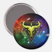 Stier Zodiac Geschenk Astrologie Magneet (Voorkant / Achterkant)