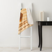 Stier Zodiac Modern 3D met Affirmaties Sherpa Deken (In situ)