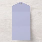 Stier Zodiac Slumber - Slaap Konijn Patroon All In One Uitnodiging (Binnen)