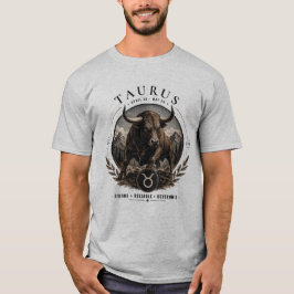 Stier Zodiac Stier Vintage Heren T-Shirt