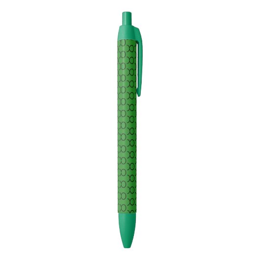 Stier Zwarte Inkt Pen (Achterkant (Verticaal))