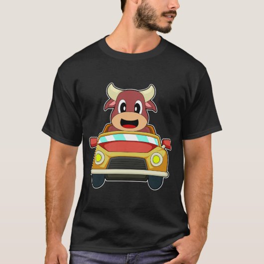 Stierauto T-shirt (Voorkant)