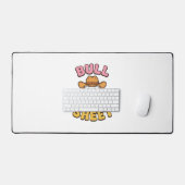 Stierblad Schattig Spook Cowboy Vintage Grappig T- Bureaumat (Keyboard & Muis)