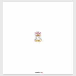 Stierblad Schattig Spook Cowboy Vintage Grappig T- Sticker