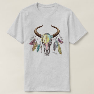 Stieren Schedel T-Shirt
