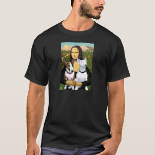 Stieren Terriërs (Twee) - Mona Lisa T-shirt